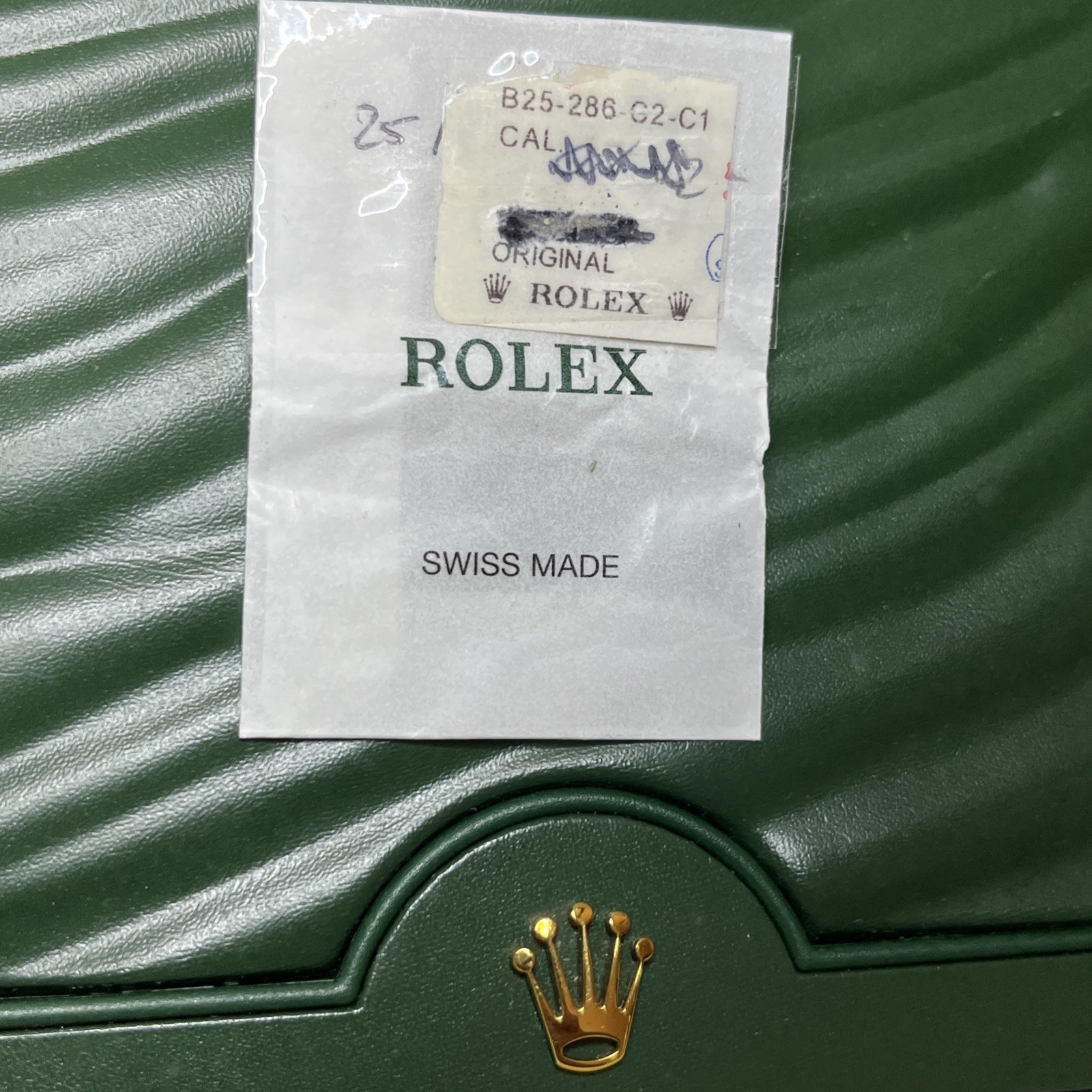 ROLEX 25-268 Cyclops Sapphire Crystal fits 15000 15203 15210 115200 ~Preowned