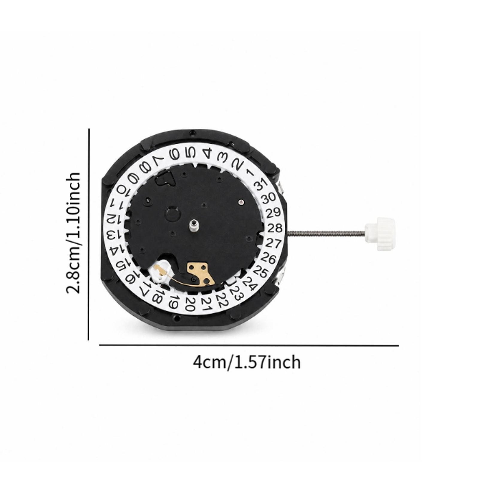 Automatic Watch Movement Mechanical Automatic Movement Multipurpose Lightweight