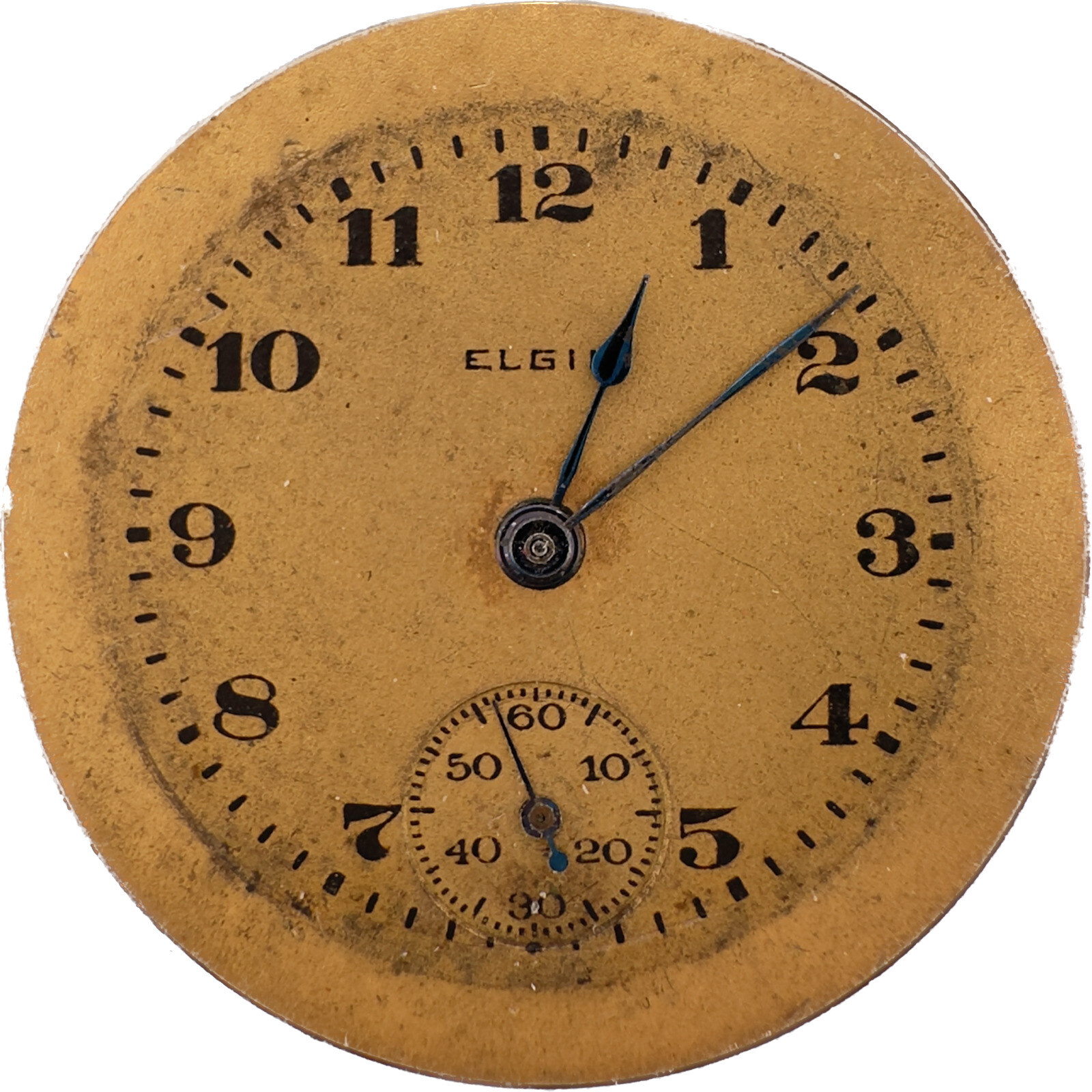 Antique 6/0 Size Elgin Mechanical Pocket Watch Movement Grade 431 for Repair