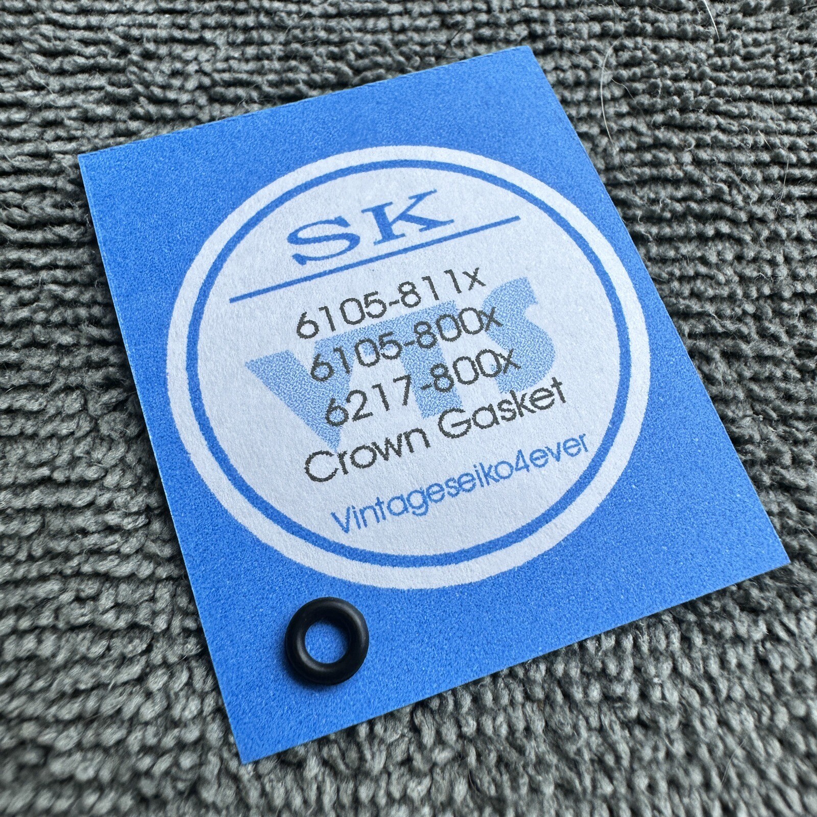 NEW CROWN GASKET FIT VINTAGE SEIKO 6105-8110 6105-8000 6217-8000 6217-8001 DIVER