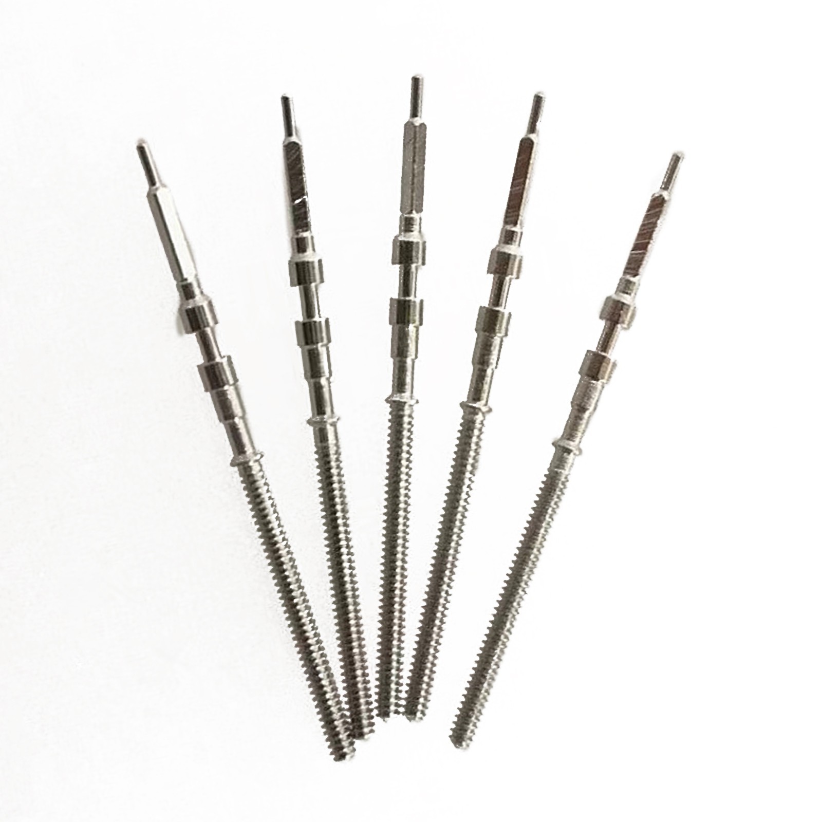 5Pack Metal Watch Winding Stem Rod Bar Replacement For 46941 46943 Movement F