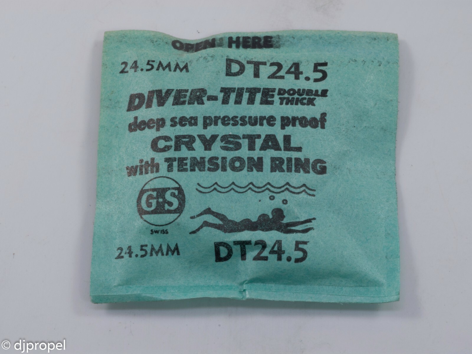 NOS G-S Diver-Tite Crystals With Tension Ring! – Many Variations Available!