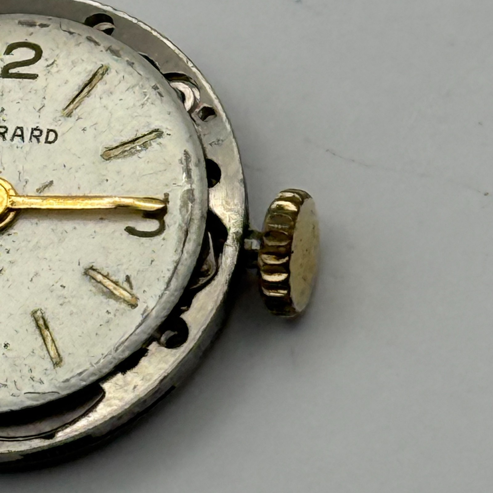 ETA 2510 Watch Movement Garrard 17 Jewels Ladies Manual Wind Vintage Parts 17.5m