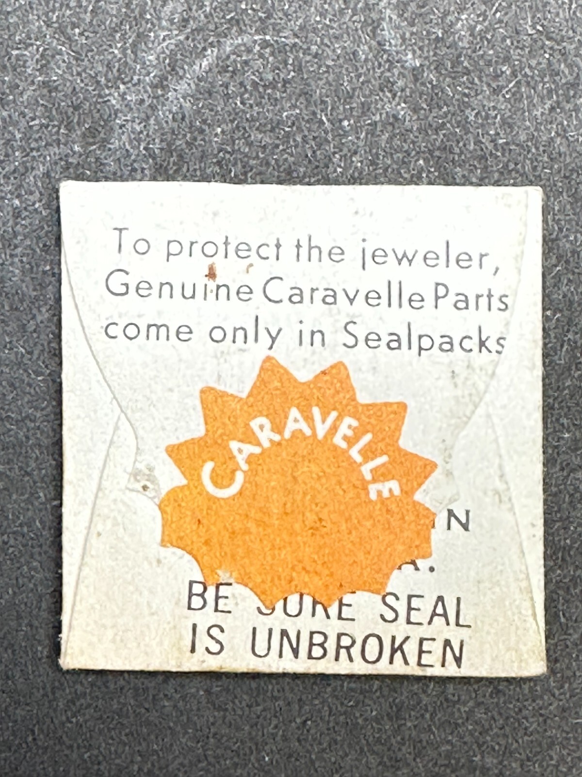 CARAVELLE BY BULOVA STANDARDIZED PART BALANCE STAFF 5BW #56 22
