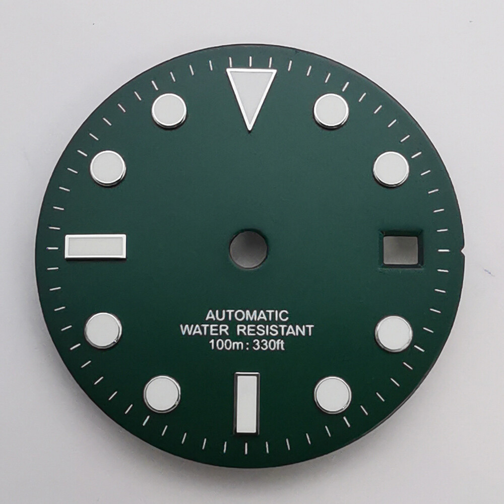 28.5mm luminous sterile watch dial fit NH35 Miyota8215 ETA2824 2836 movement