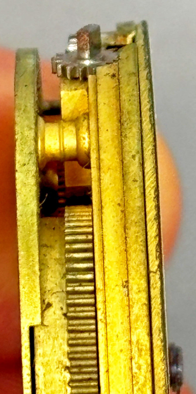 Antique English Lever Pocket Watch Movement Wright & Craighead for Restoration