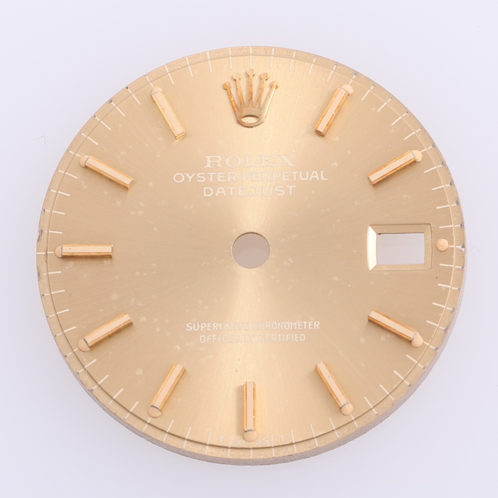 Rolex Lady Datejust 26mm Champagne Stick Dial TSwissT 6917 69173 69178 #i26