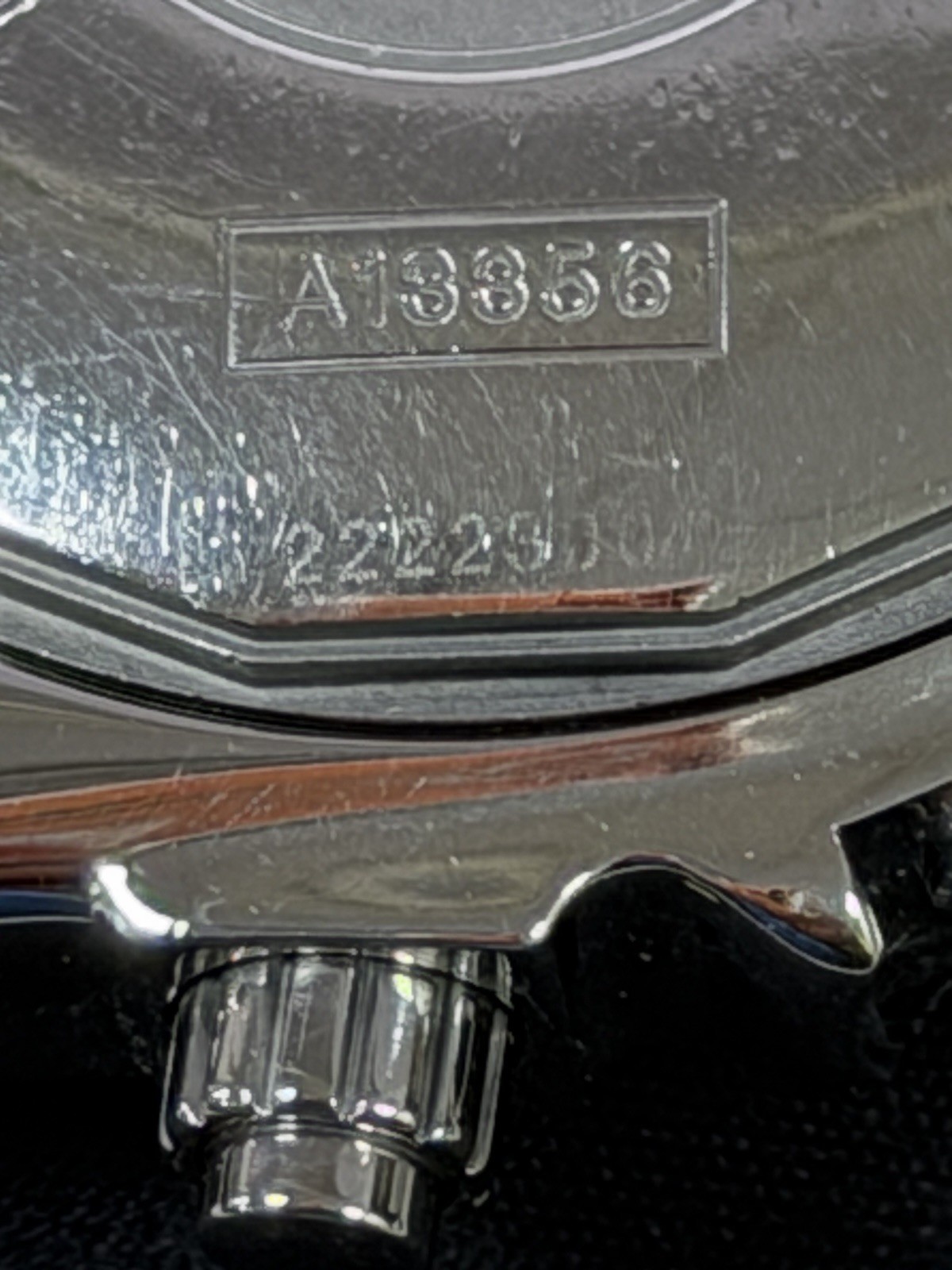 Breitling Chronomat Evolution A13356 Stainless Steel Case Crystal and Pushers