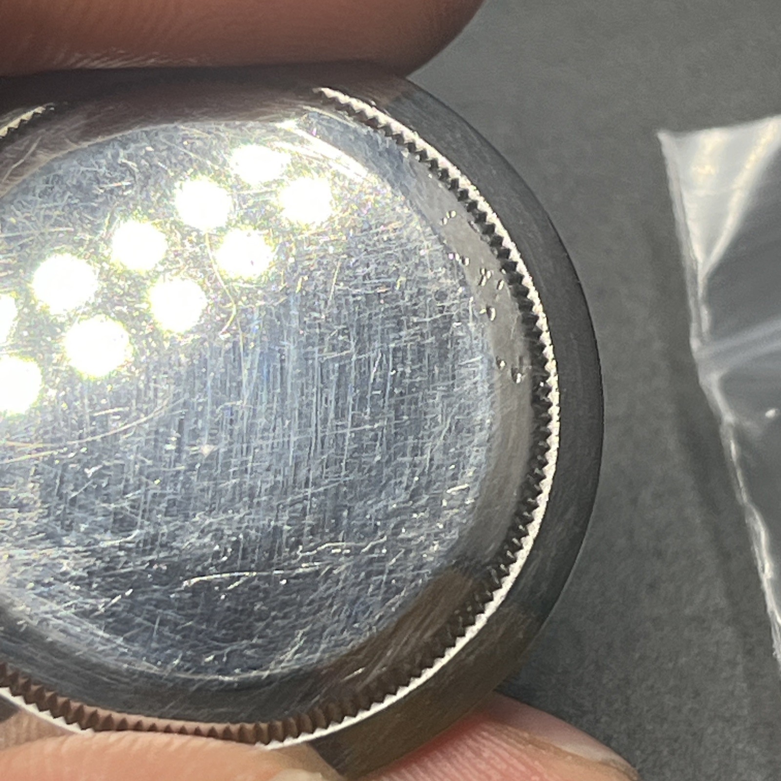 Genuine Rolex Oyster Quartz 17000 Case Back