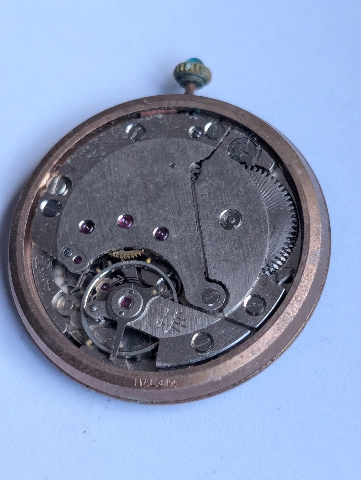 Vintage Felsa 4012 Mechanical Watch Movement (Runs)