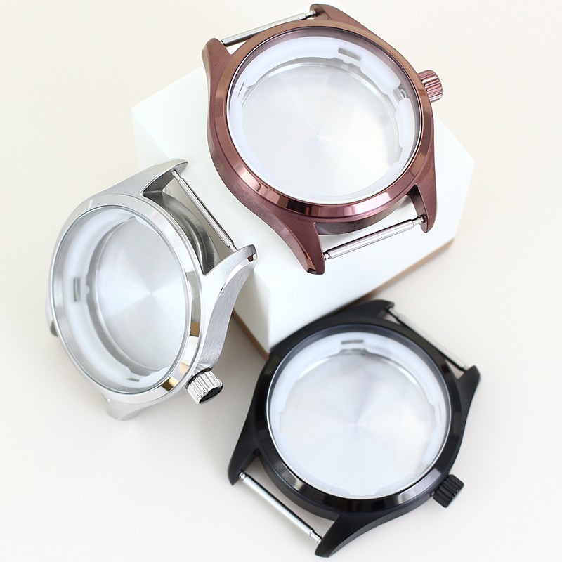 40mm Stainless Steel Watch Case for NH34 NH35 NH36 ETA2824 Movement