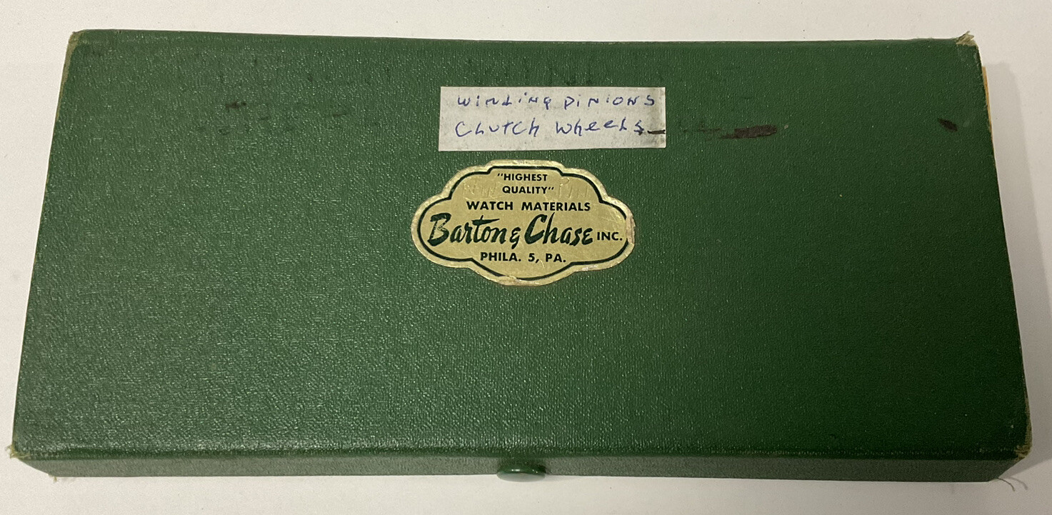 Vintage – Winding Pinion & Clutch Wheel Assortment By Trufit (Barton & Chase)