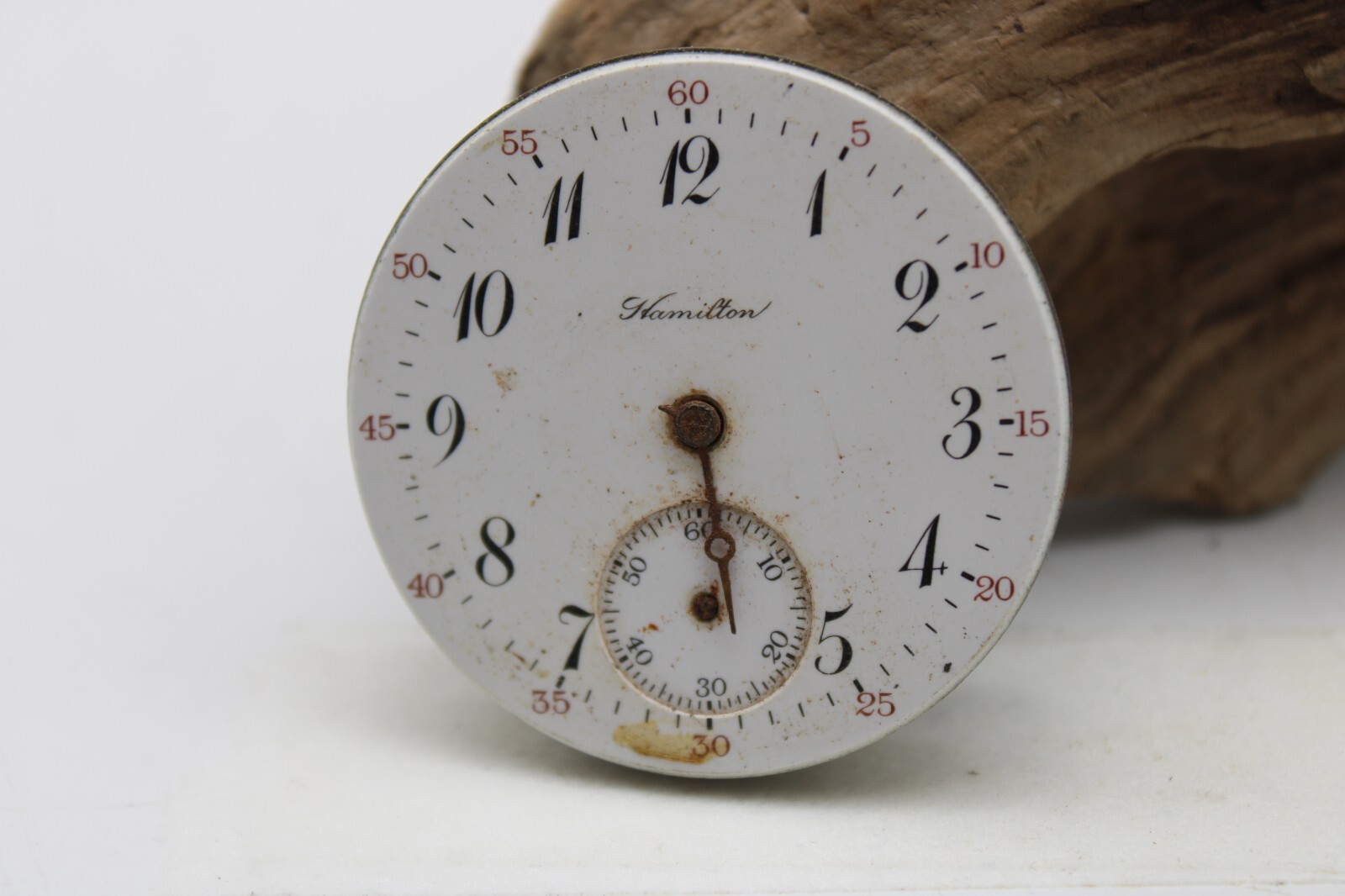 1913 HAMILTON POCKET WATCH MOVEMENT 1054196 GRADE 974 16s 17j (CN)