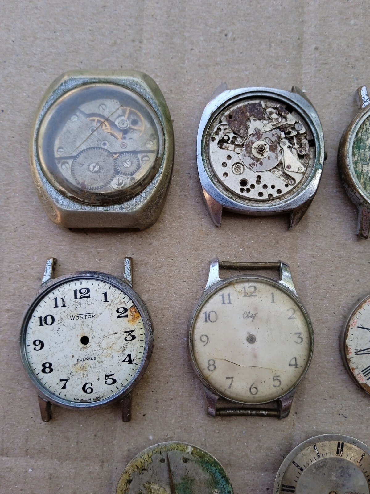 USSR Watch Svet Vostok Zim Pobeda for spare parts non-working