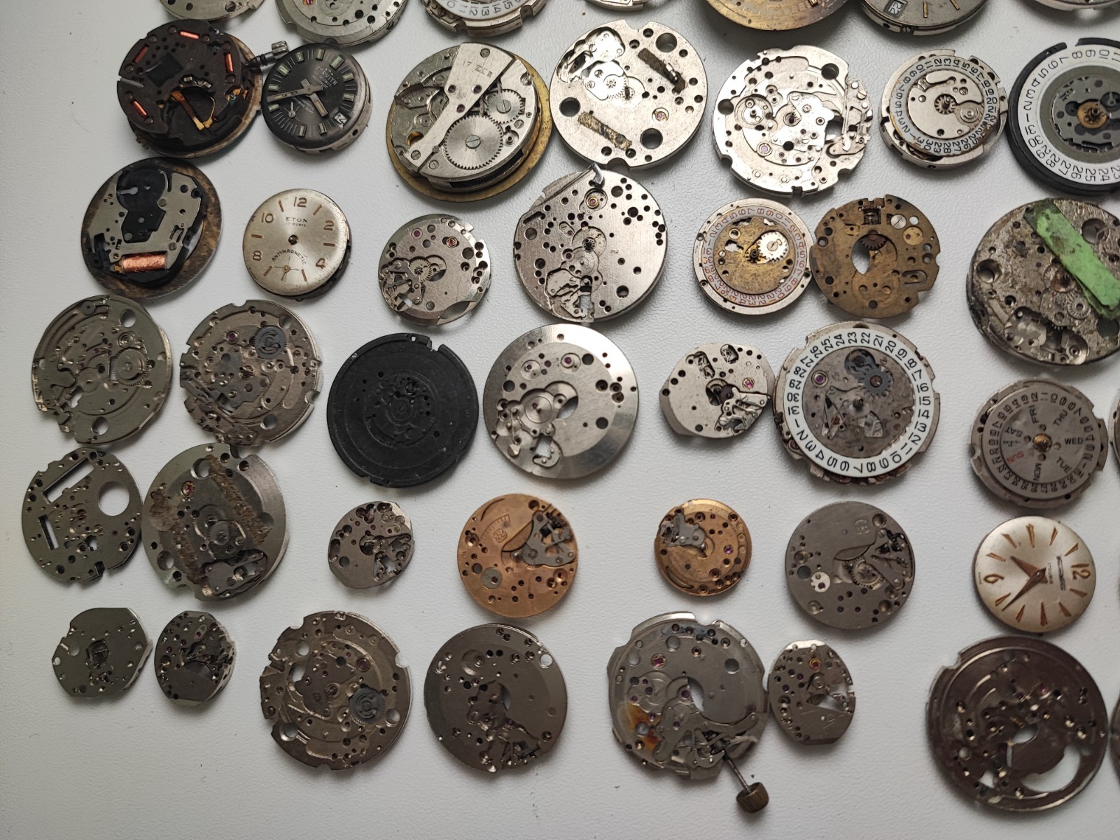 mix Watch Main Plate platinum lot watchmaker ut cattin as fef fhf eb jej other