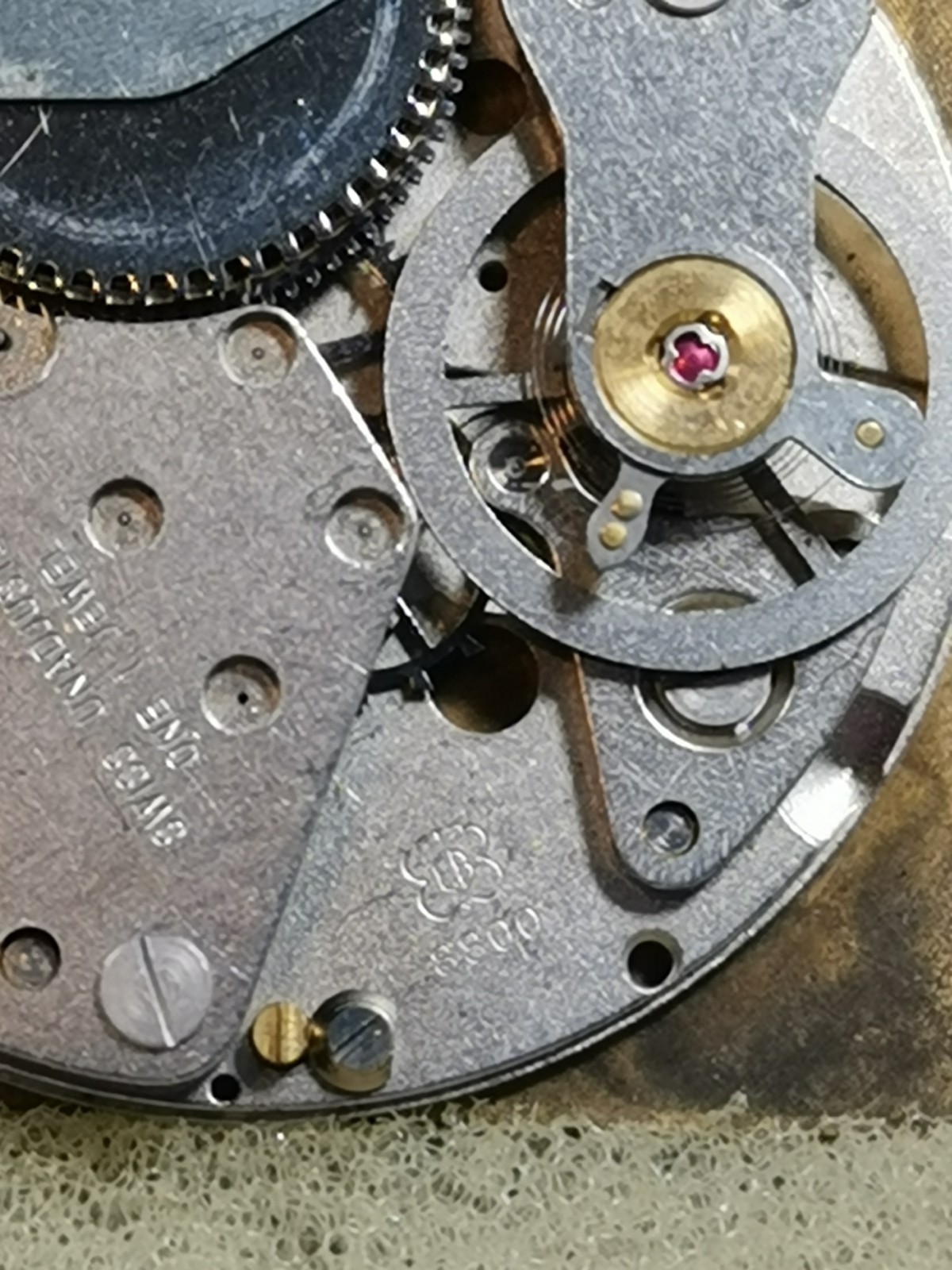 Ebauches Bettlach 1J Cal. EB 8800 Swiss Wristwatch Movement Repair/Parts