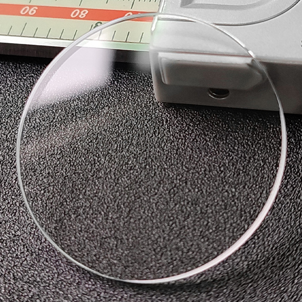 2.5mm Flat Sapphire Watch Glass Crystal 27mm – 40mm Dia With Waterproof Gasket