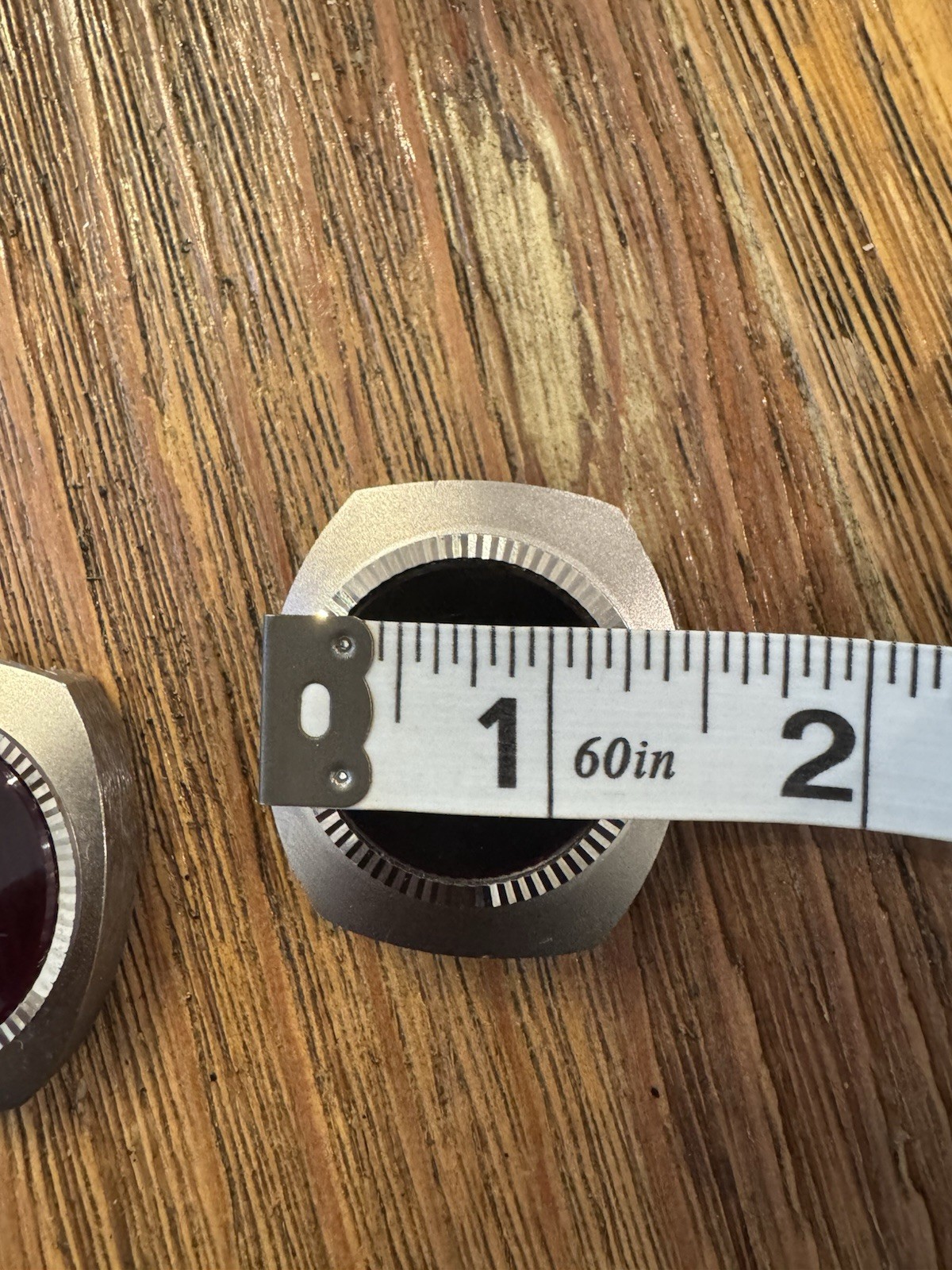 Lot Of 2 Vintage Benrus Red LED Men’s Watch Case Parts/Repair