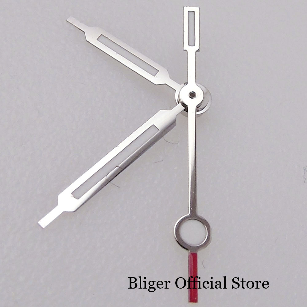 Black Silver Blue Watch Hand fit NH35A NH36A ETA 2824 PT5000 Diving Watch Part