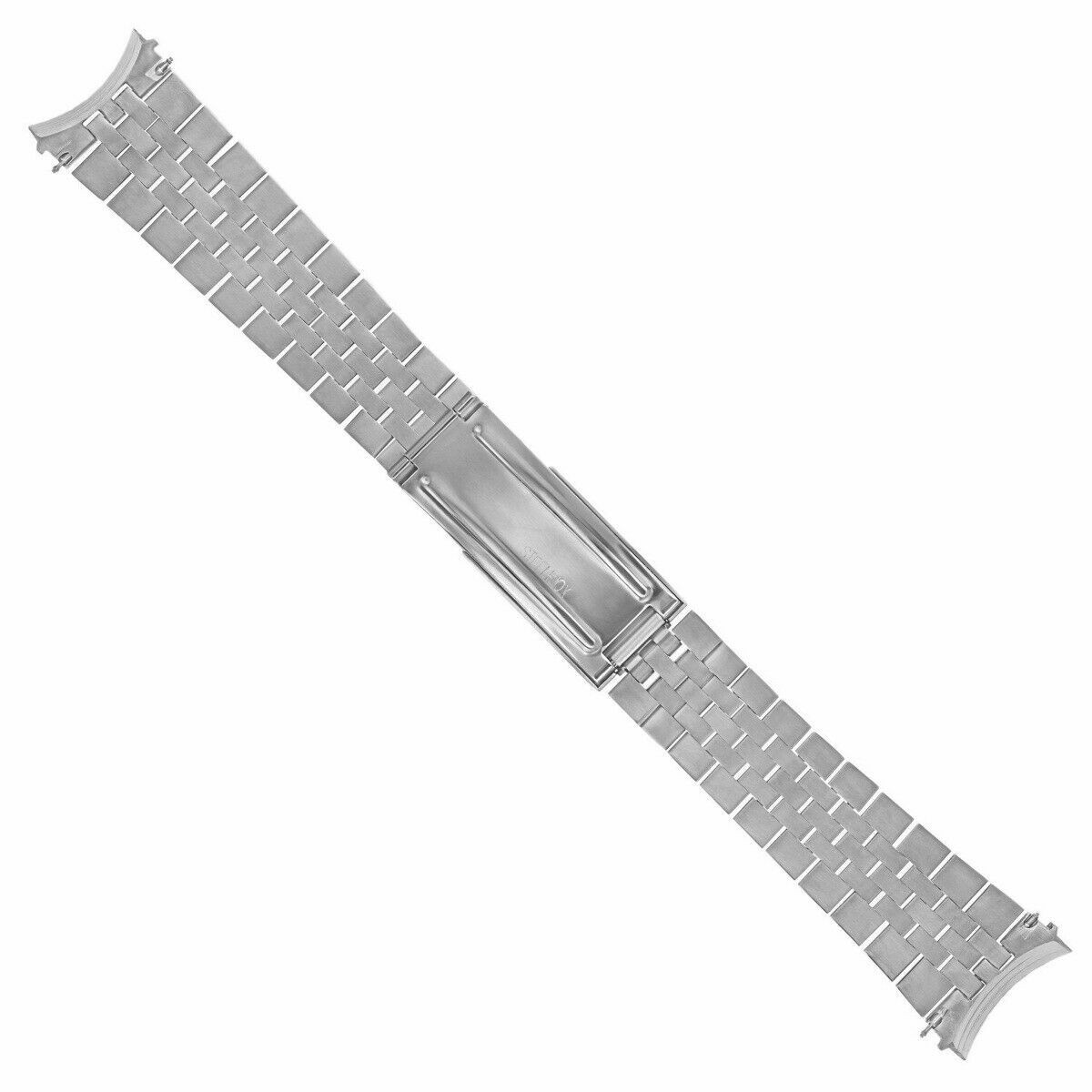 ALL NATURAL DIAMOND SS STEEL JUBILEE WATCH BAND ROLEX 4.65CT 16000 16014 16030