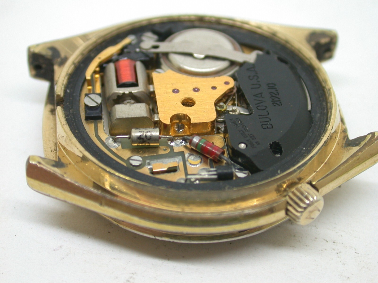 BULOVA ACCUTRON MOVEMENT, CAL 2192.10 FOR PARTS/REPAIR – 20MR14