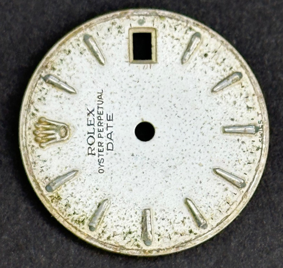 Vintage Rolex Oyster Perpertual Date Watch Dial For 26mm Case 6517 6519 6917
