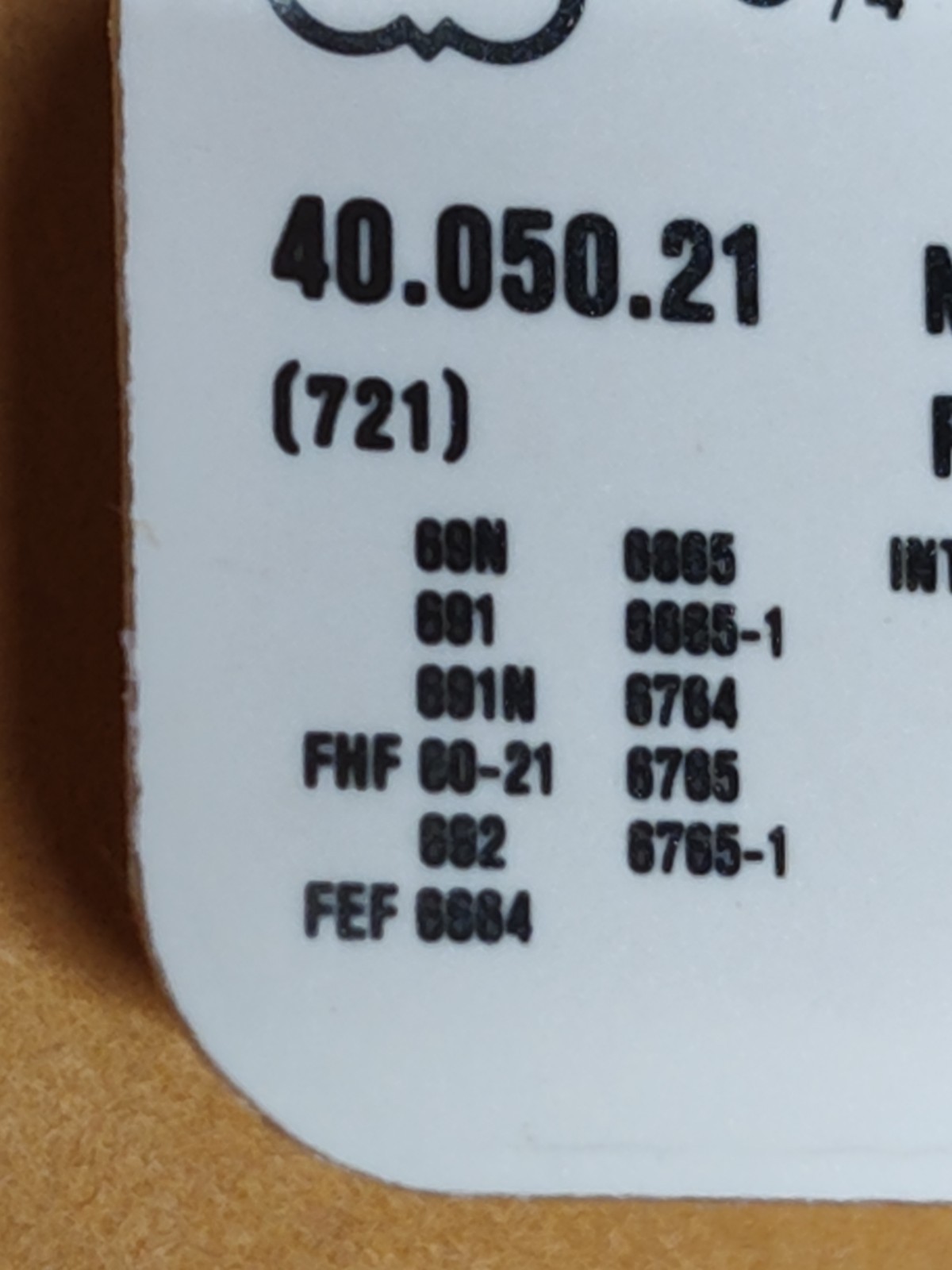 New Old Stock Complete Balance Standard Watch 6 3/4 69-21 21600 A/h – 40.050.21