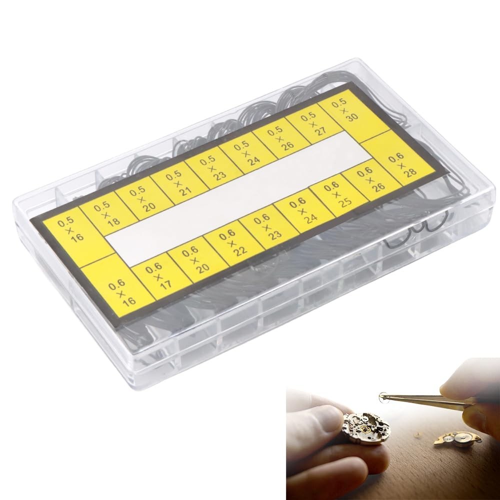 180 Pcs O Ring Watch Gasket, Rubber Seal O Ring Watch Gasket Set 18 Types Rub…