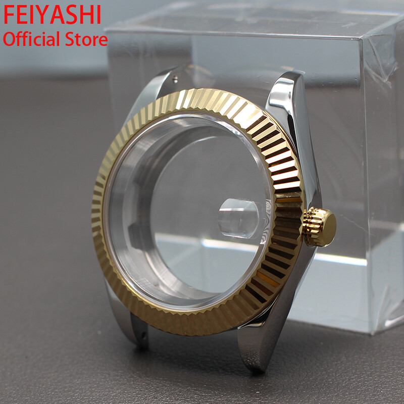36mm/40mm Sterile Watch Case For Seiko NH35 Nh36 Nh38 8215 Movement 28.5mm Dial