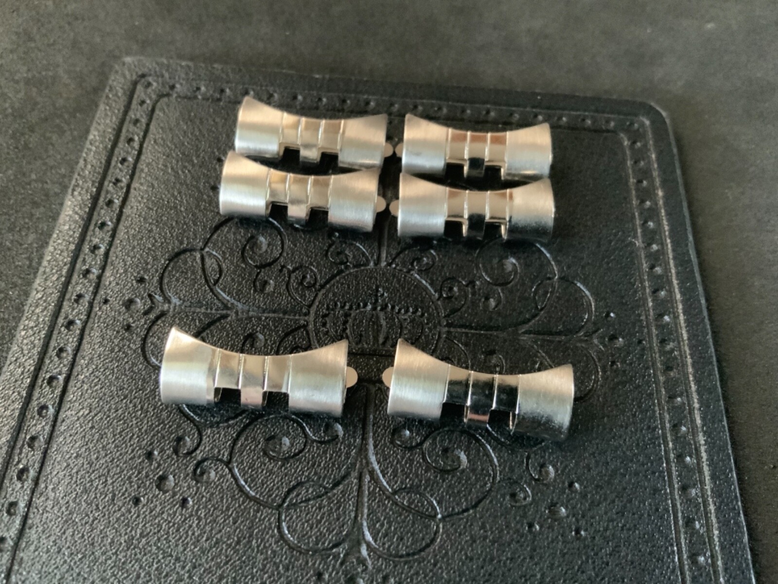 1 Pair 1980’S Jubilee End Links For Rolex 1601 16014 16234 62510H 6251H Bracelet