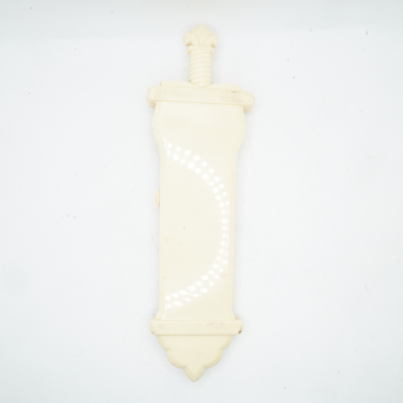 Vintage Speidel Golden Knight Sword Shaped Watch Band Case Only
