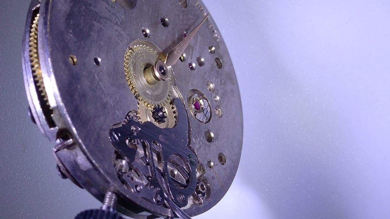 Landeron LANDERON Gray Chrono Movement Stainless Steel Watch Part