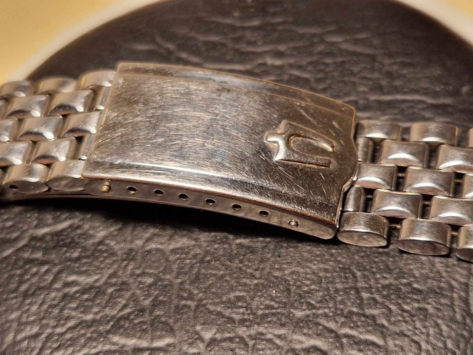 Anearly Bulova Accutron Space View Champion Watch Bracelet only metal bead