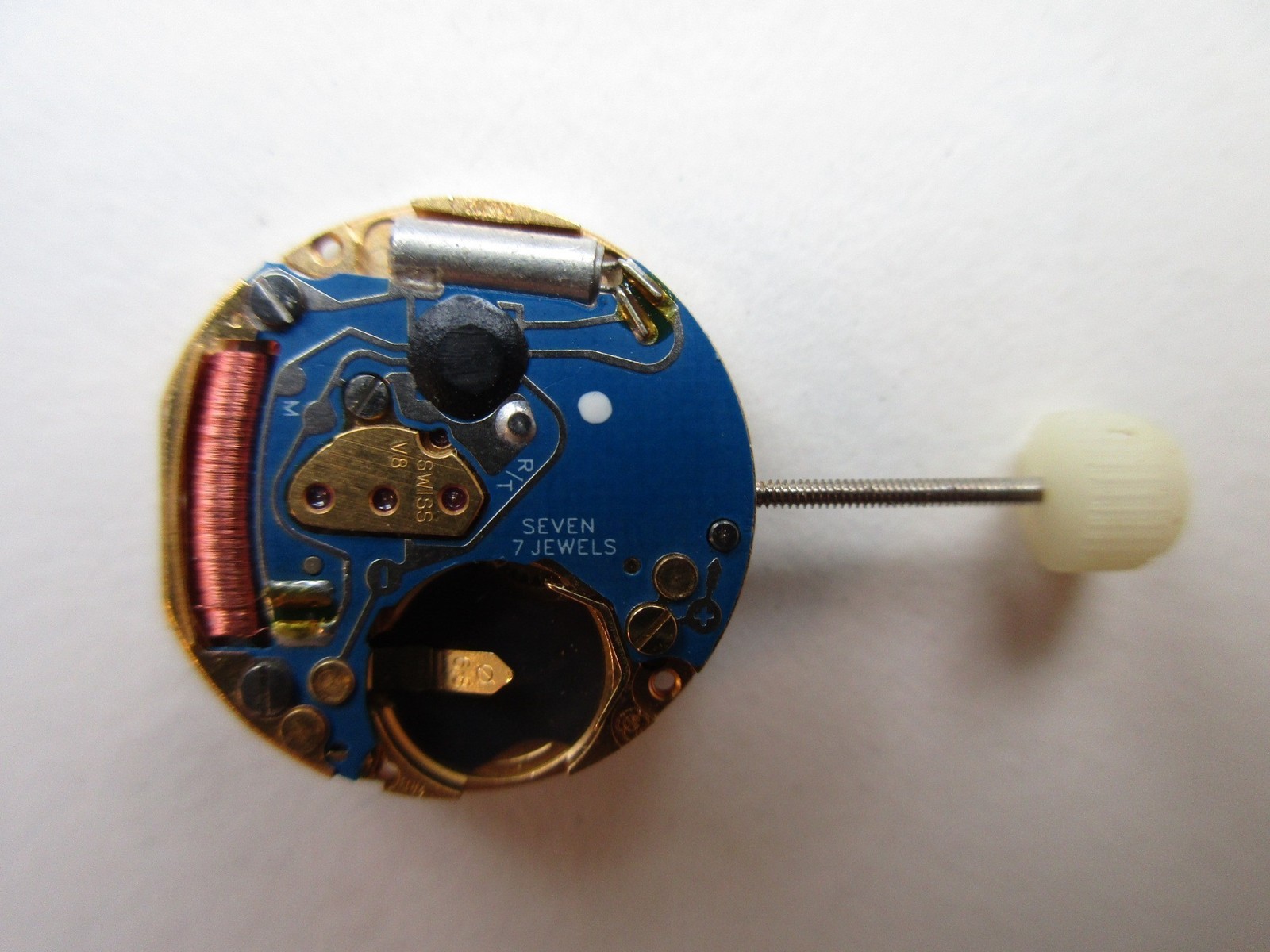 ETA cal. 956.112 Swiss watch movement – white date at 3 – running