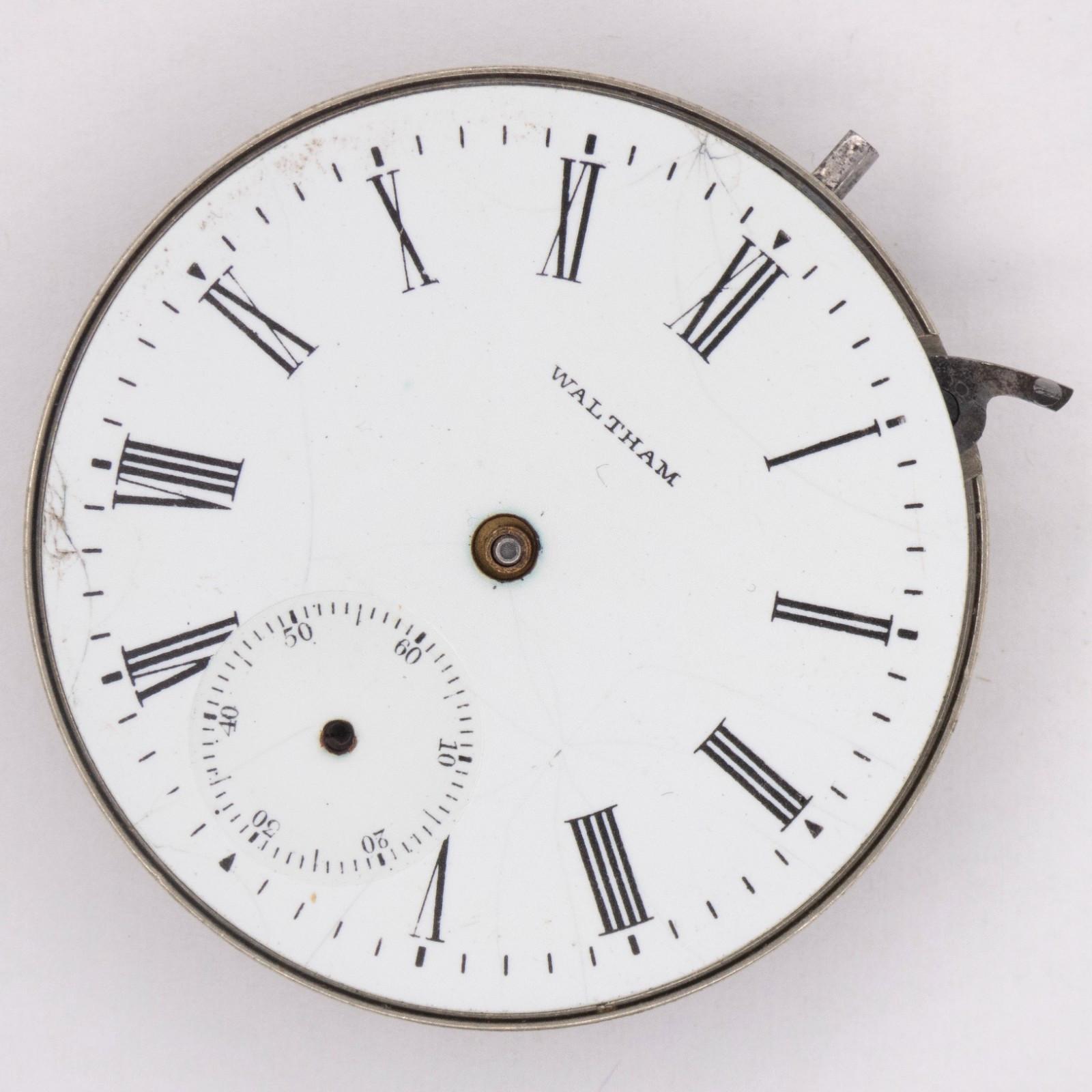 Partial Waltham Am. Watch Co. 16-Size 16-Jewel Antique Pocket Watch Movement