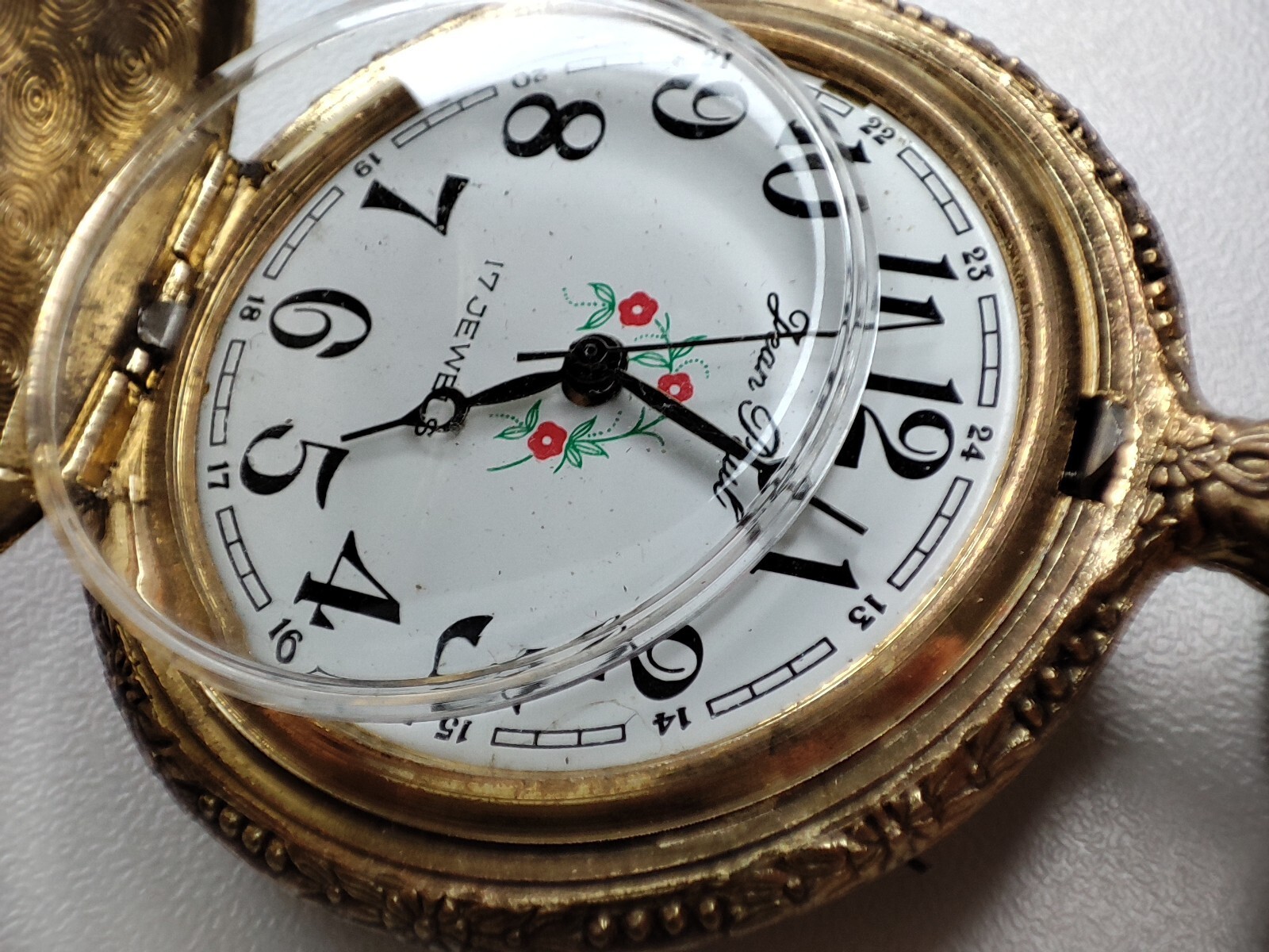 train pocket Watch Jean Paul – 46.5 mm for parts and spares