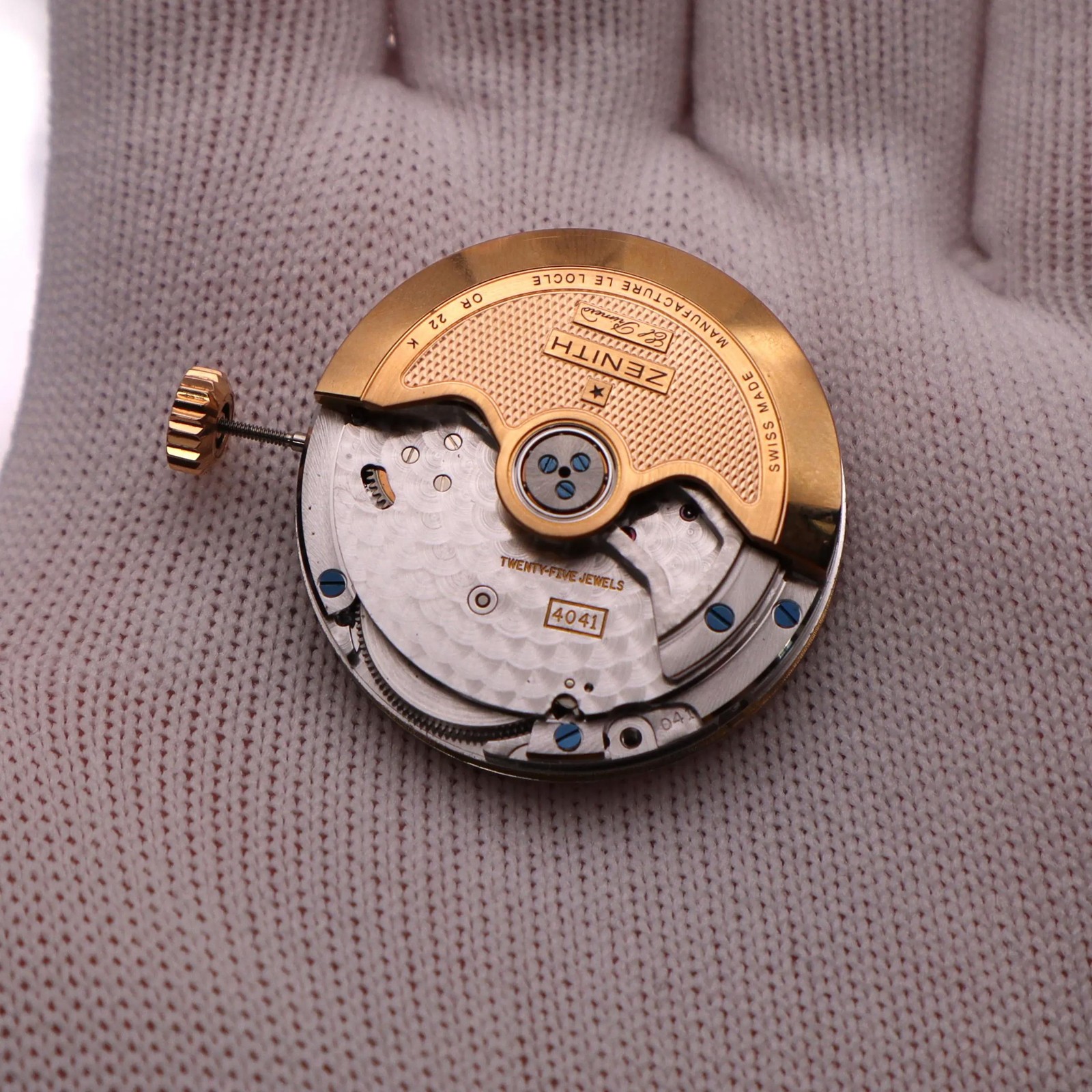 Zenith Academy Tourbillon Rose Gold White Dial Movement 18-0240-4041-01-C495