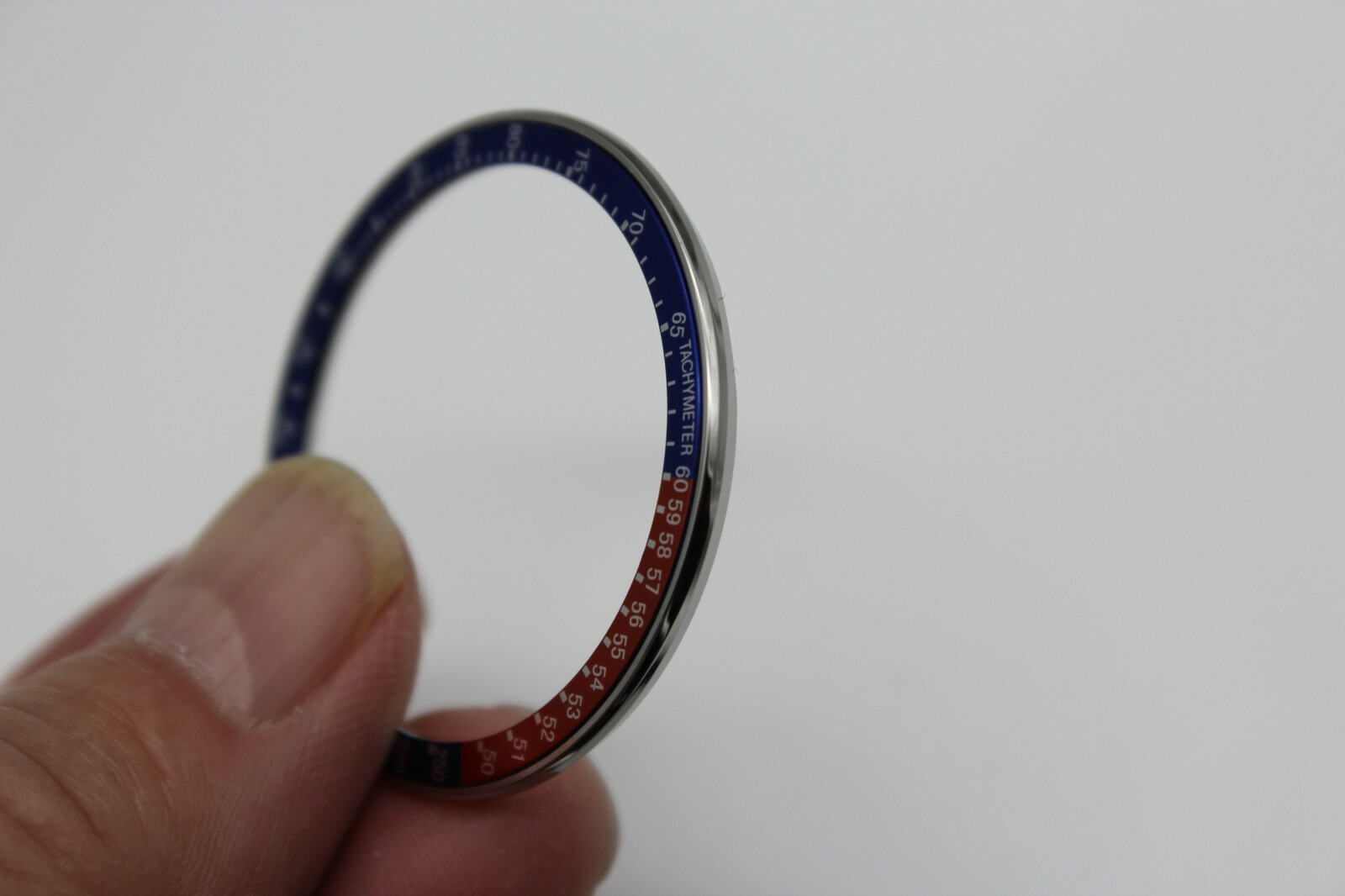 Bezel with Insert for Seiko 6139 6000 6002 6003 6005 6009 Pogue Pepsi Blue Red