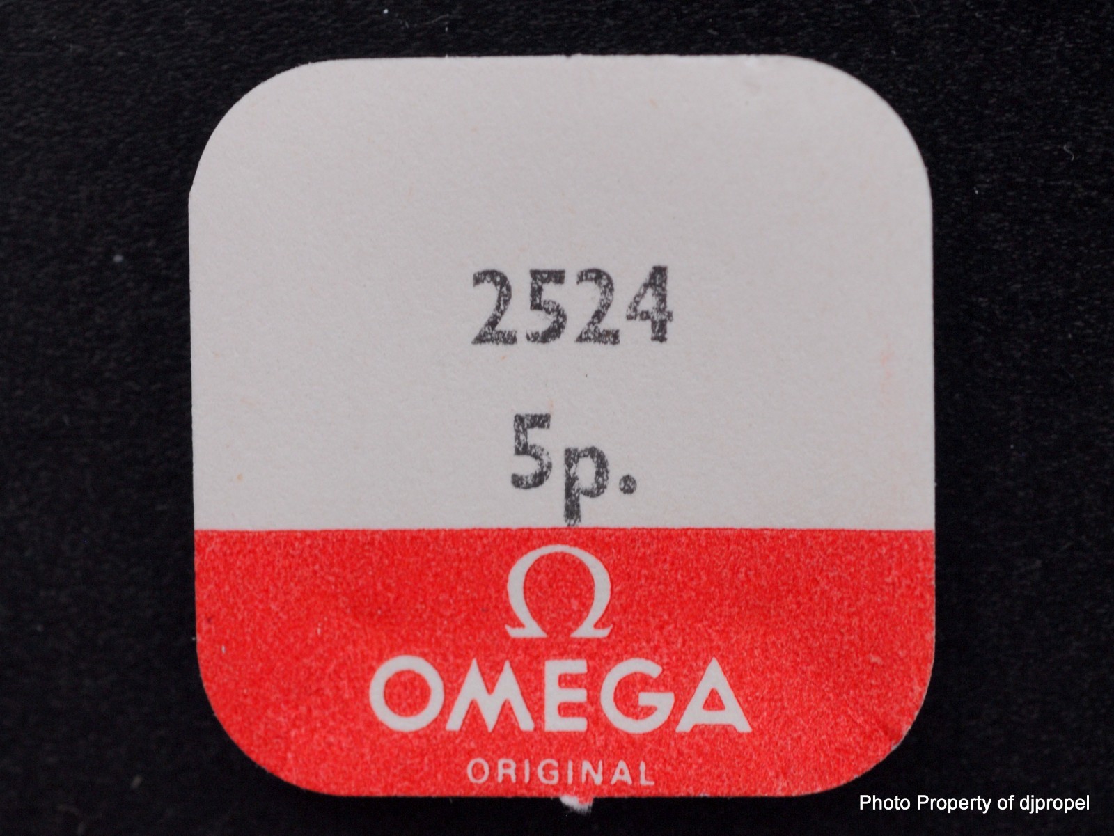 ORIGINAL OMEGA Dial Screw Part # 2524 for Omega 640! 5 per Package!
