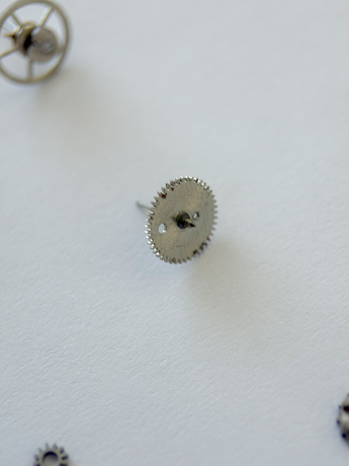 Venus Cal 165 Movement Part Balance Wheel Spring Barrel Bridge Wakmann Breitling