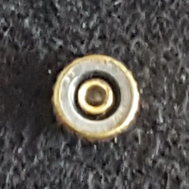 Omega Water Resistant Crown, Gold Colour, Part Number 42082