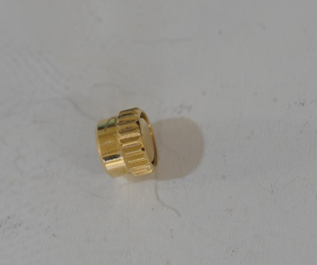 Genuine Rolex Yacht Master Two 18k Pusher (ym)
