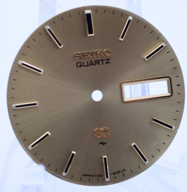 SEIKO SQ QUARTZ 7123-805LR WRIST WATCH DIAL (KS)