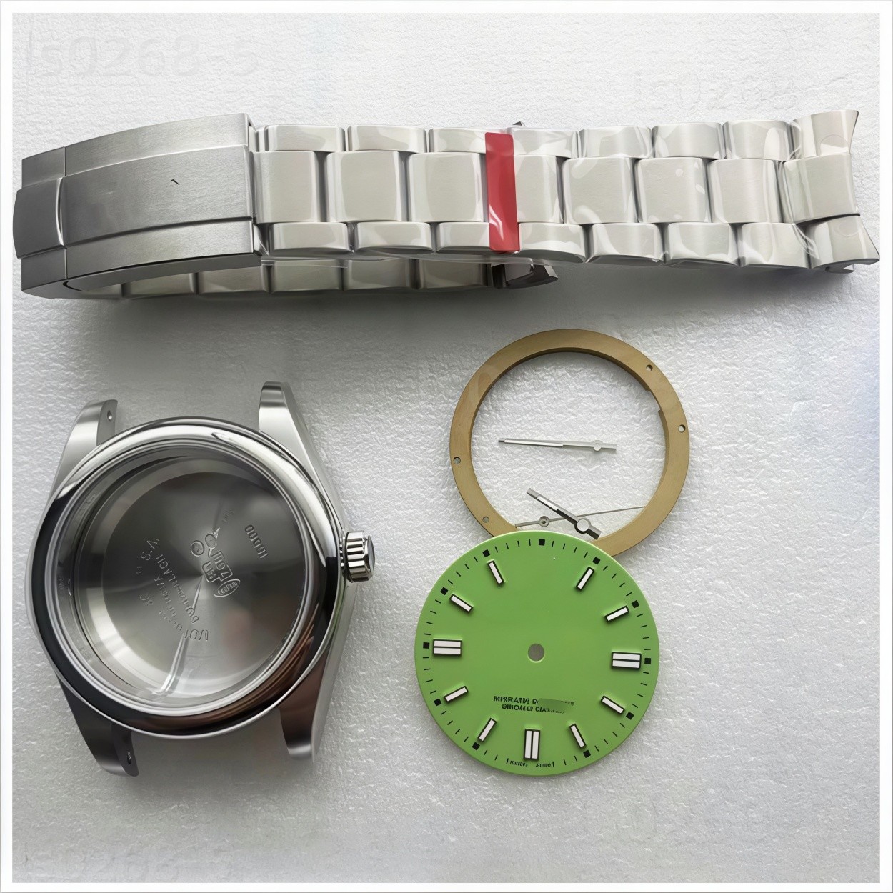 DIY 41mm Watch Steel Case kit For ETA 2824 Movement After-sales accessories