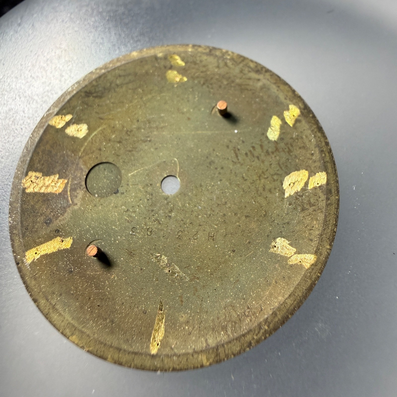 Pierce Watch Dial 30.4Mm Sector And Gilt