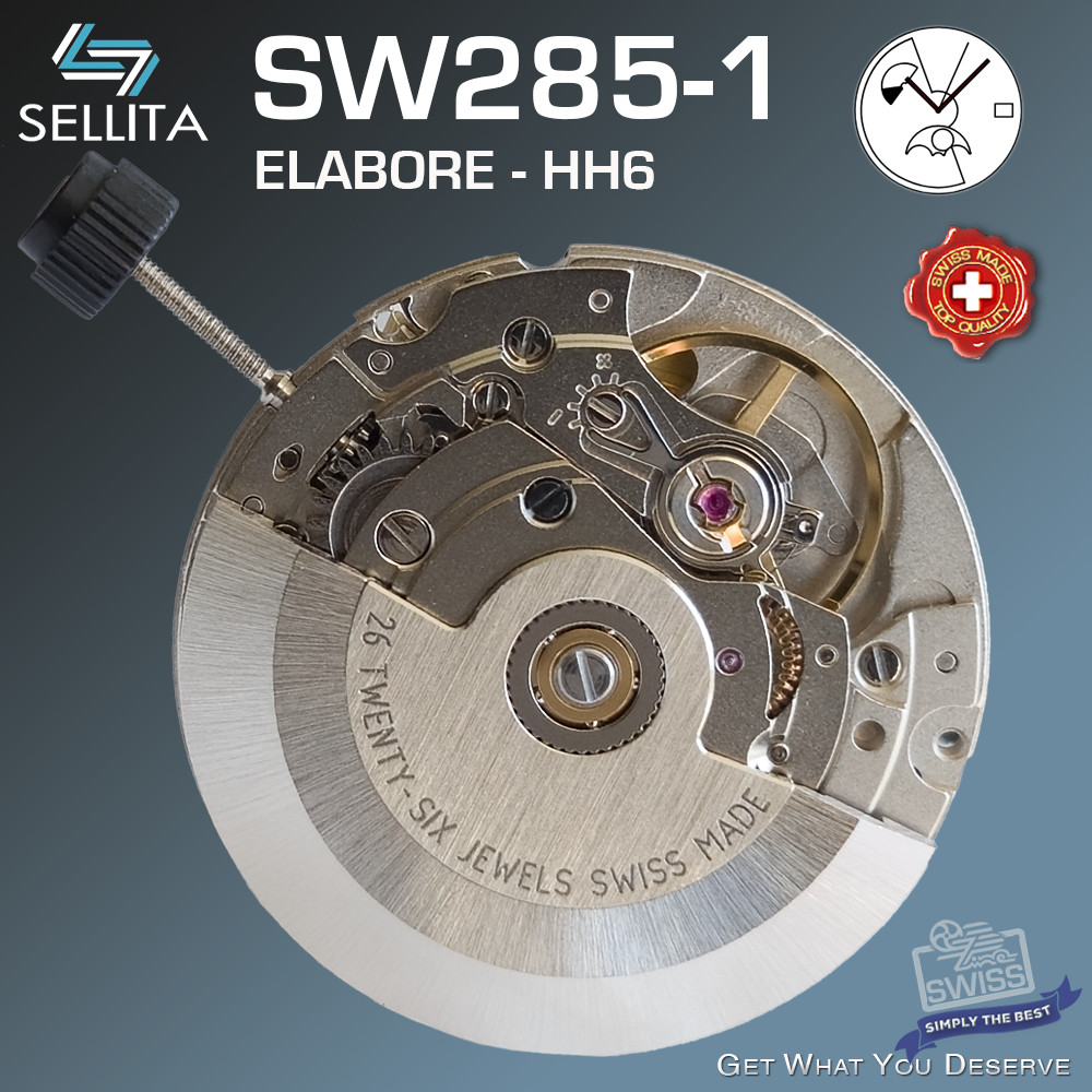 MOVEMENT AUTOMATIC SELLITA SW285-1, MOONPHASE