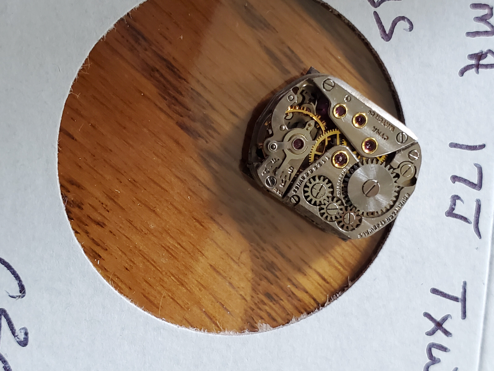 LADIES GYMA 17J TXW WRIST WATCH MOVEMENT #630
