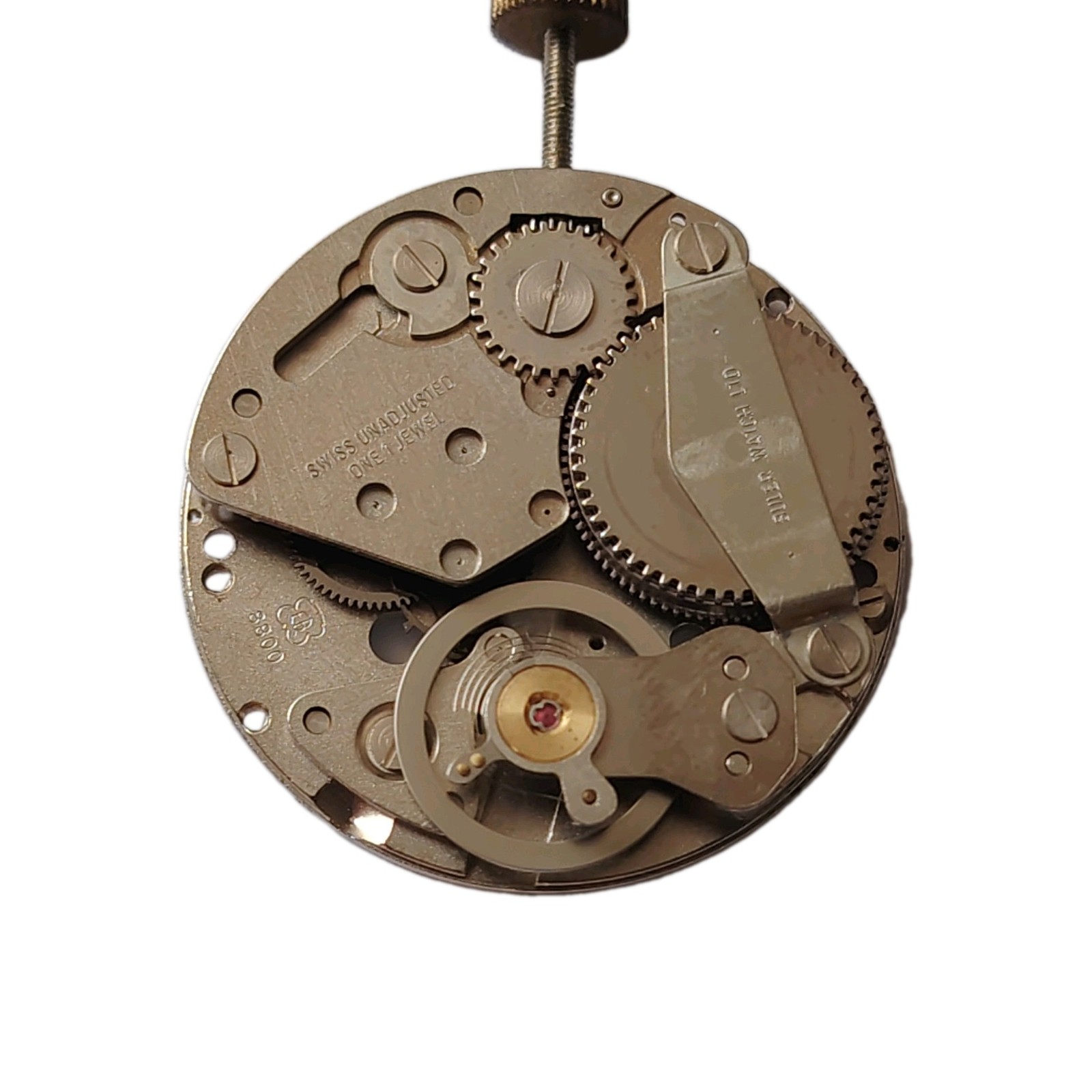 BULER WATCH EB 8800 MANUAL WINDING MOVEMENT FOR WATCH PARTS
