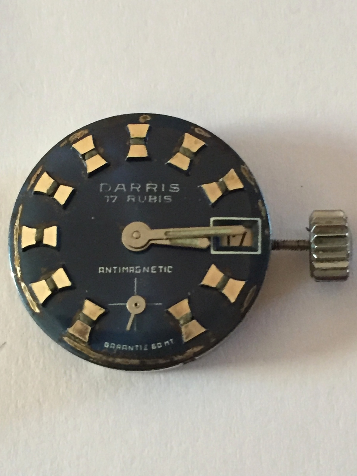 FHF 362 Vintage Women’s Darris 17 Jewels Antimagnetic Dial Movement