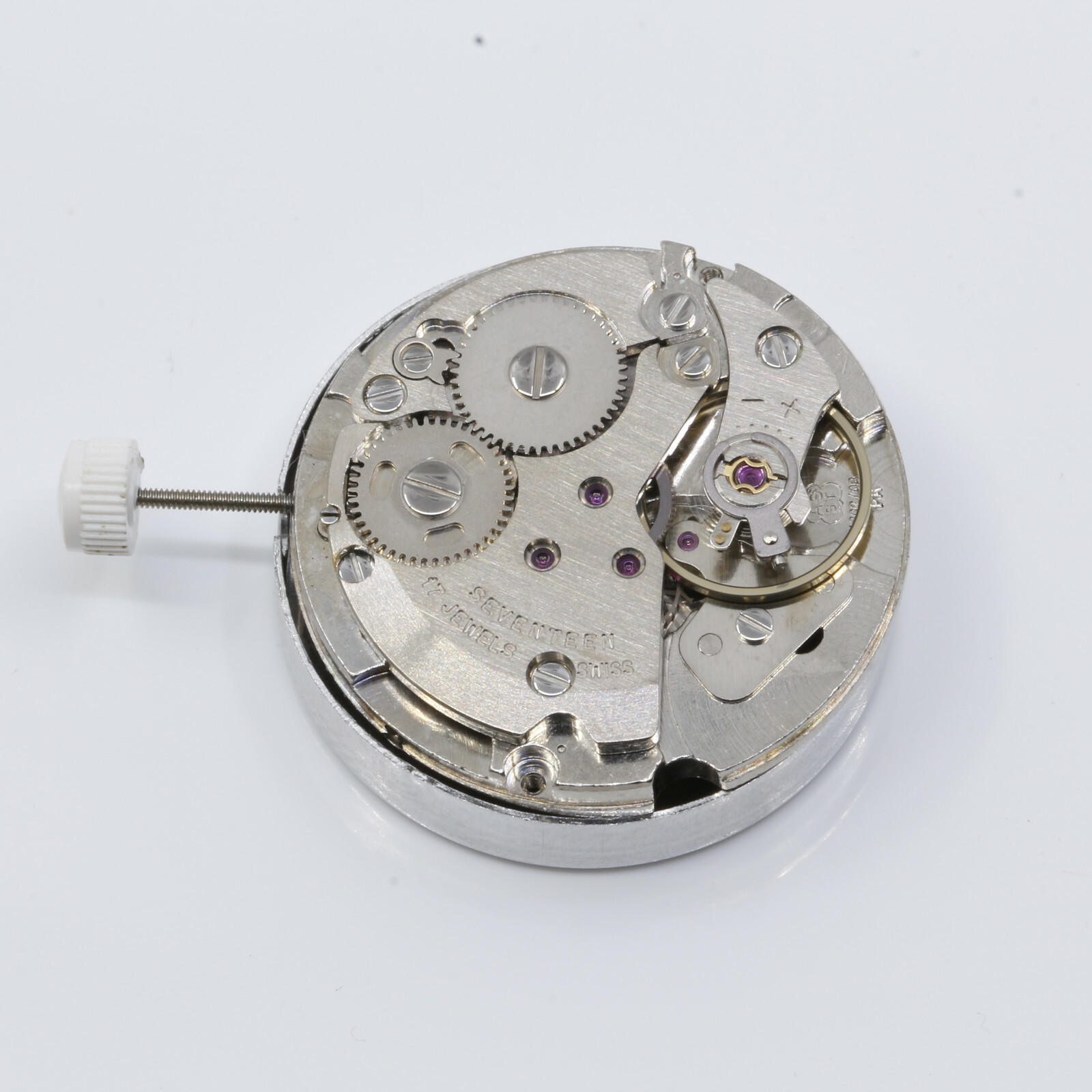 Movement AS 1802 / 03 NOS, Swiss, 17 Jewels Incabloc ST 1802 / 03 Movement